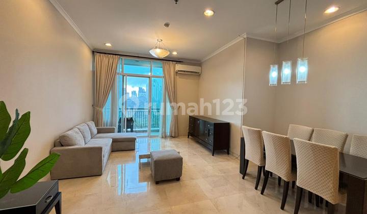 Sewa Senayan City Residence 3BR Luxury Lantai 22 - foto 2